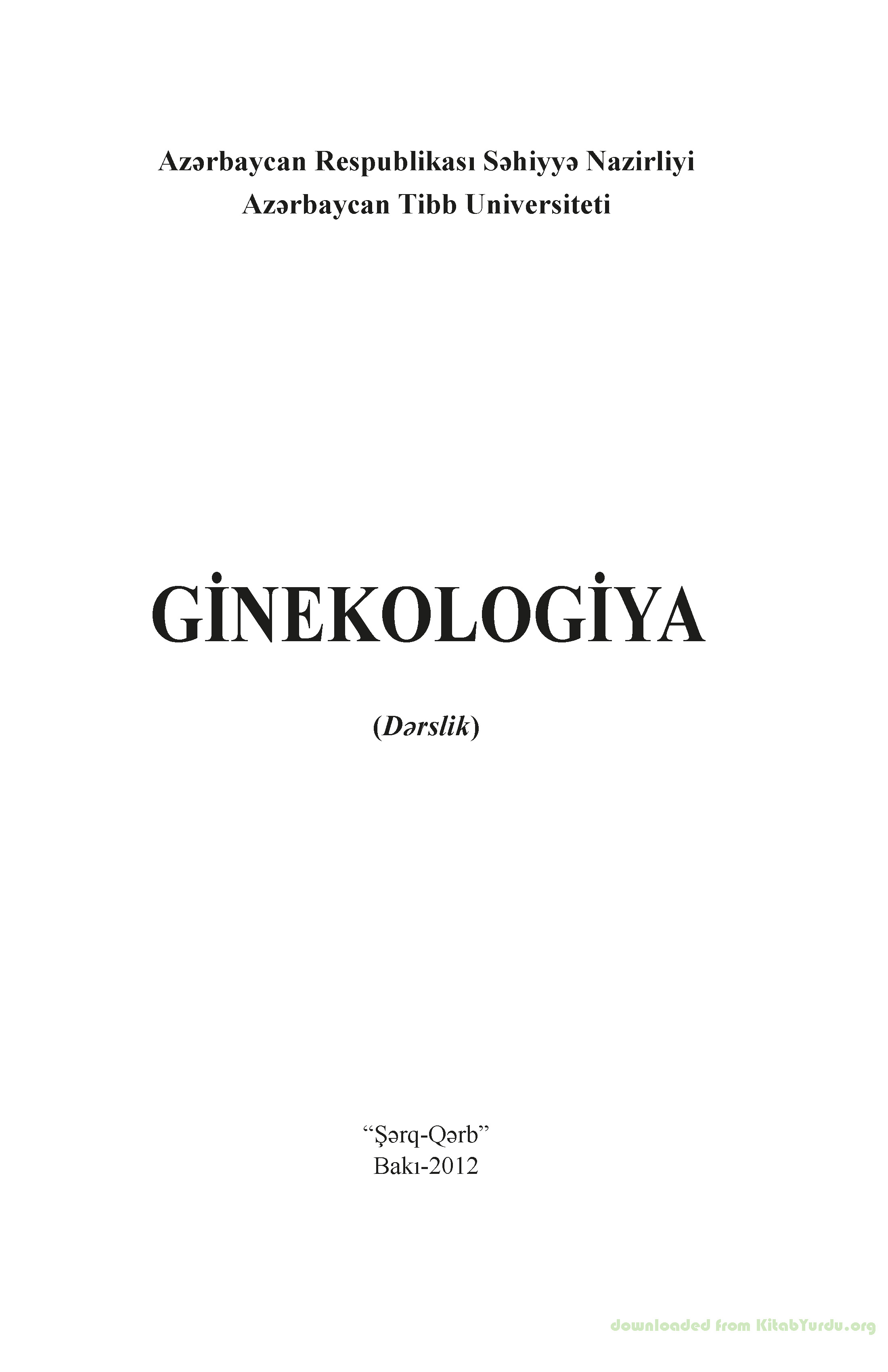 Ginekologiya